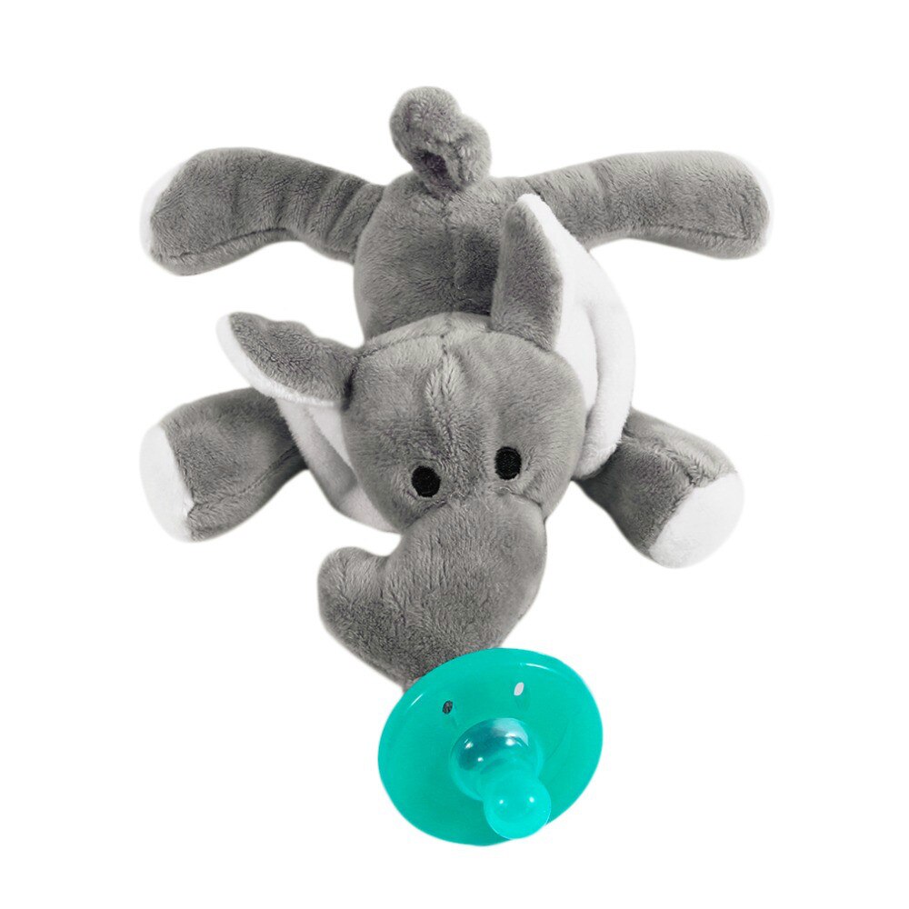 Pacifier with Stuffed Animal Toy Soother